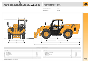 Telehandlers JCB 540-140