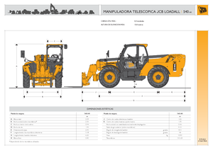 Telehandlers JCB 540-140