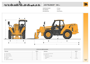 Teleskopik yükleyiciler JCB 540-170