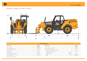 Telehandlers JCB 540-170