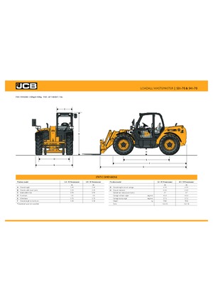 Yard loader JCB 541-70 AGRI Pro