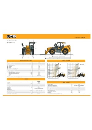 Telehandlers JCB 550-80 DS