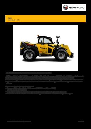 Telehandlers Kramer 5509