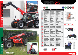 Telehandlers Faresin Handlers 6.25