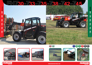 Teleskopik yükleyiciler Faresin Handlers 7.38