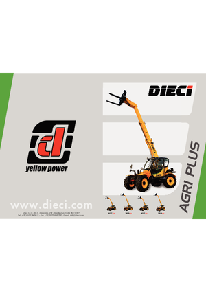 Telehandlers Dieci Agri Plus 40.7 PS EVO2