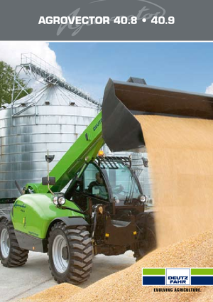 Telehandlers DEUTZ-FAHR Agrovector 40.8