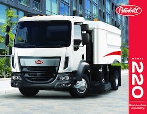 Rigid Chassis Peterbilt 220 PACCAR PX-7