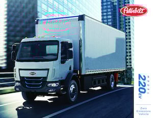 Katı şasiler Peterbilt 220EV