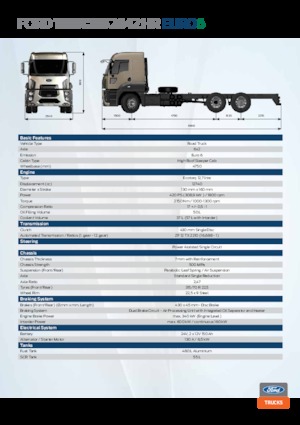 Rigid Chassis Ford 2642 HR