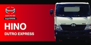 Rigid Chassis Hino 300 DUTRO EXPRESS 4x2