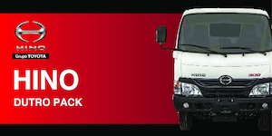 Rigid Chassis Hino 300 DUTRO PACK 4x2