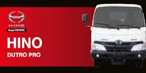 Rigid Chassis Hino 300 DUTRO PRO 4x2