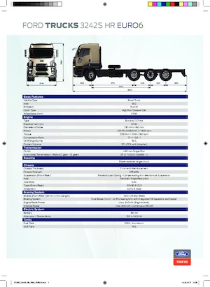 Rigid Chassis Ford 3242S HR