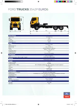 Rigid Chassis Ford 3542P