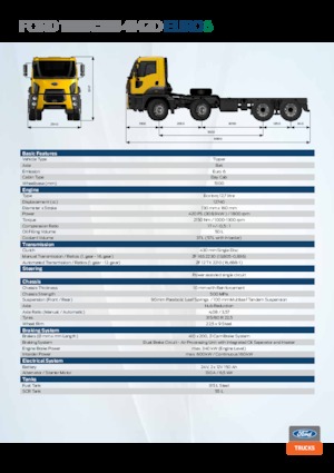 Rigid Chassis Ford 4142D