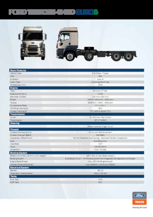 Rigid Chassis Ford 4148D
