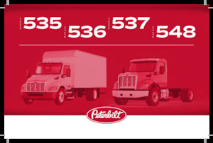 Rigid Chassis Peterbilt 537 PX-7