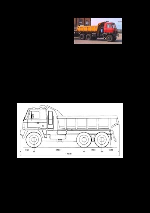 Rigid Chassis Tatra 815 S1 26 208 6x6.2