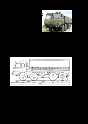 Rigid Chassis Tatra 815 VVN 8x8