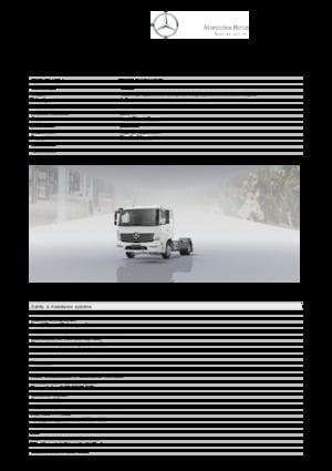 Katı şasiler Mercedes-Benz Atego 1323 L 4x2