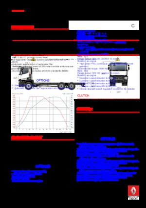 Rigid Chassis Renault C 430 8X4*4 R TRIDEM