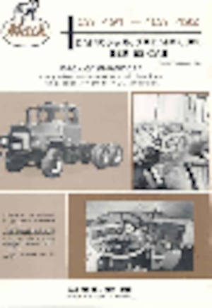 Rigid Chassis Mack DM-600SX CA481 ET973 6x4