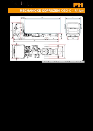 Rigid Chassis Isuzu F11 H