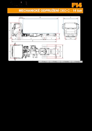 Rigid Chassis Isuzu F14 L