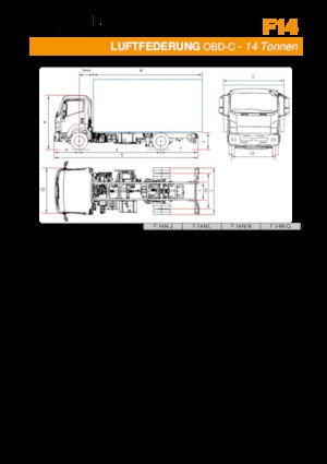 Rigid Chassis Isuzu F14N N