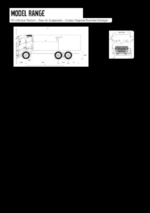 Rigid Chassis Volvo Trucks FH420 LNG 6x4 Platform