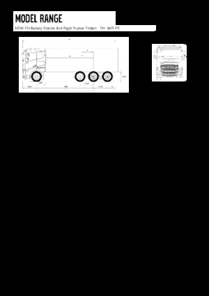 Rigid Chassis Volvo Trucks FH670 Battery Electric 8x4 Rigid Pusher