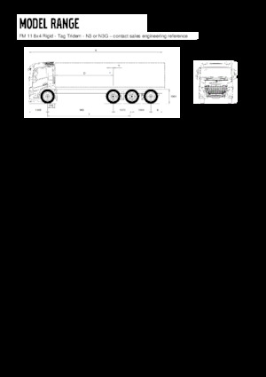 Rigid Chassis Volvo Trucks FM11.330 8x4 Rigid - Tag Tridem