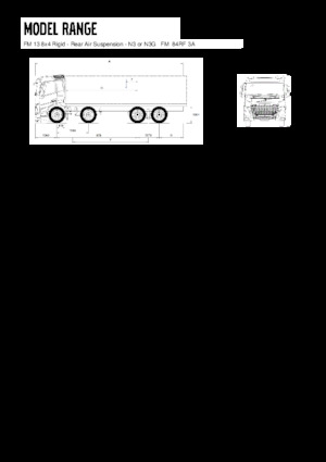 Rigid Chassis Volvo Trucks FM13.420 8x4 Rigid