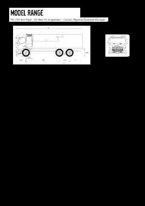 Rigid Chassis Volvo Trucks FM420 LNG 6x4 Rigid