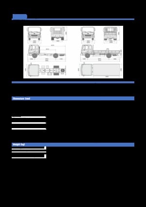 Rigid Chassis Hyundai Commercial Vehicles HD120 4x2 D6BR