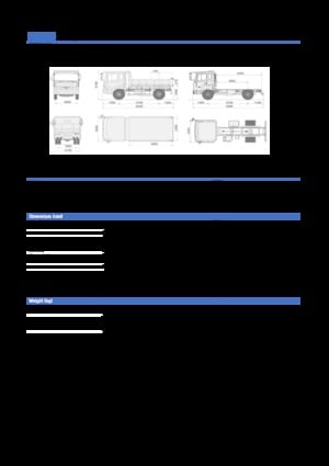 Rigid Chassis Hyundai Commercial Vehicles HD170 4x2 D6GA28
