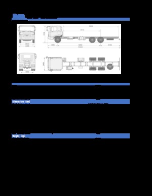 Rigid Chassis Hyundai Commercial Vehicles HD250 6x4 D6AC