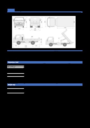 Katı şasiler Hyundai Commercial Vehicles HD65 4x2 D4DB-d