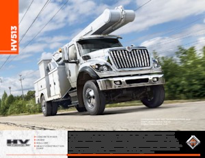 Rigid Chassis International HV513 113 Crew Cab International A26