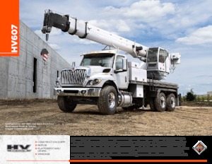 Rigid Chassis International HV607 107 Crew Cab Cummins L9