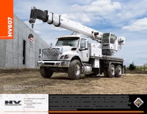 Rigid Chassis International HV607 107 Regular Cab Cummins L9