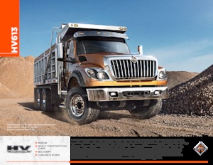 Rigid Chassis International HV613 113 Regular Cab International A26