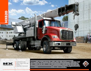 Katı şasiler International HX620 119 Day Cab Cummins ISX15