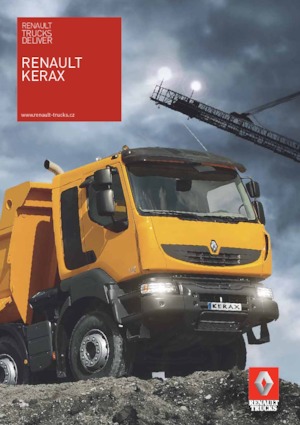 Rigid Chassis Renault KERAX 380.42 8x4 PMR XTrem E3