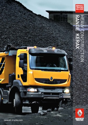 Rigid Chassis Renault KERAX 380.42 8x4 PMR XTrem E3