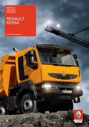 Rigid Chassis Renault KERAX 380.42 8x4 PMR XTrem E3