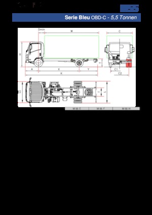 Katı şasiler Isuzu M55 E