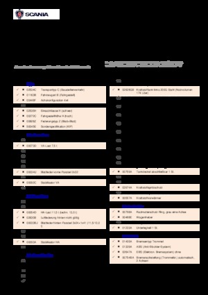 Rigid Chassis Scania P 410 CB4x4HHZ