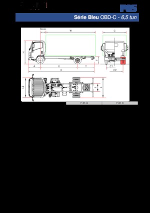 Rigid Chassis Isuzu P65 H